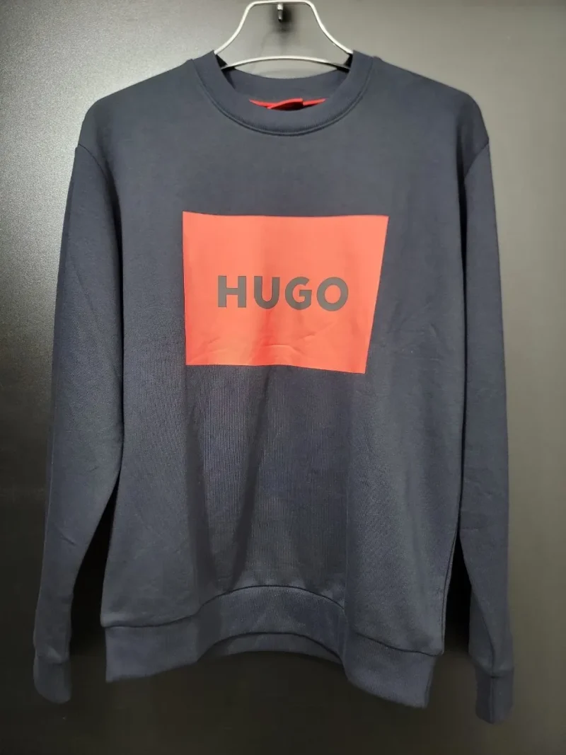 Mens Premium HUGO Full Sleeve T-Shirt - Image 2