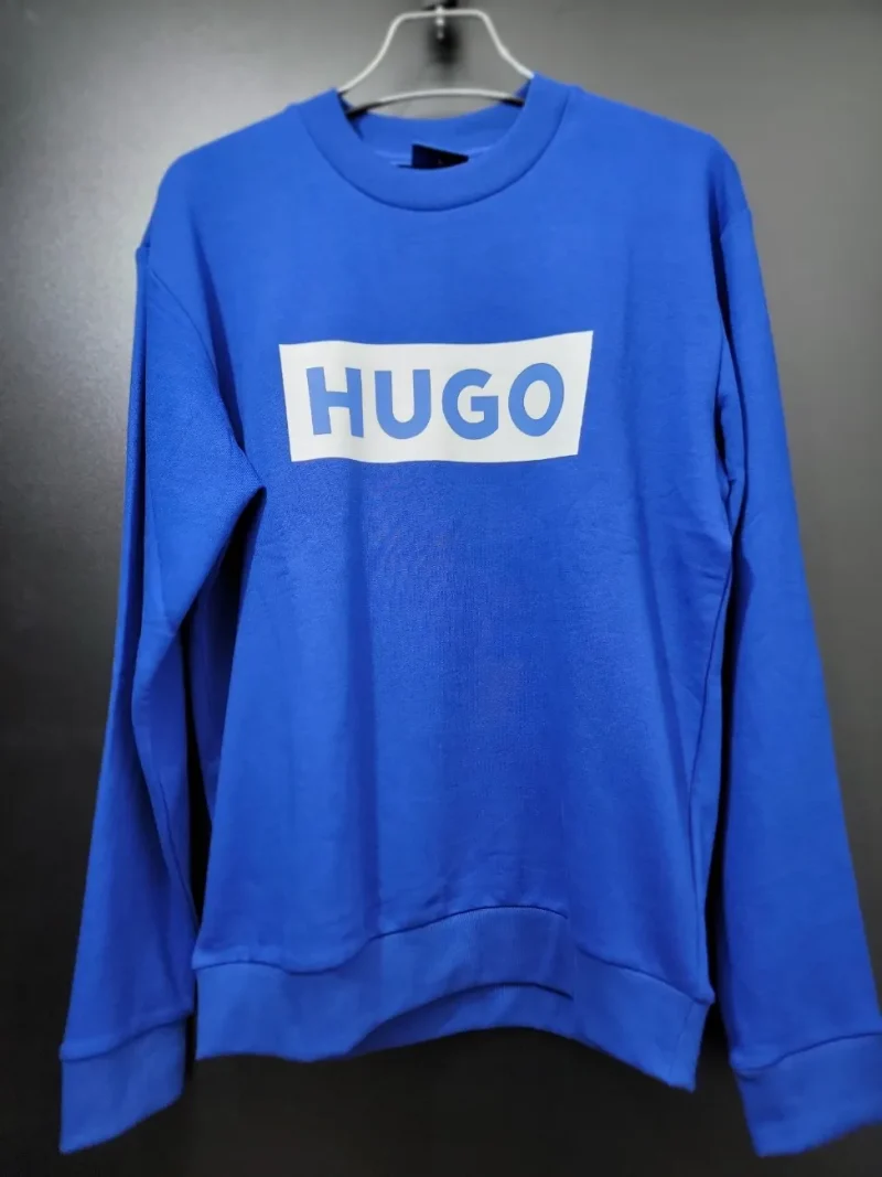 Mens Premium HUGO Full Sleeve T-Shirt - Image 3