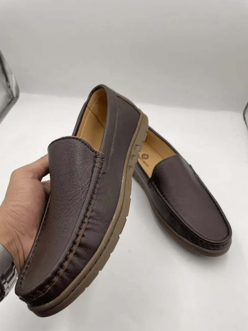 Men leather Loafer - Image 3